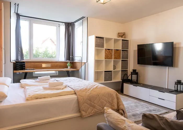 J&d Business In Lage Inklusive Kueche, Waschmaschine, Parkplatz, Tv, Wlan, Netflix 아파트 *